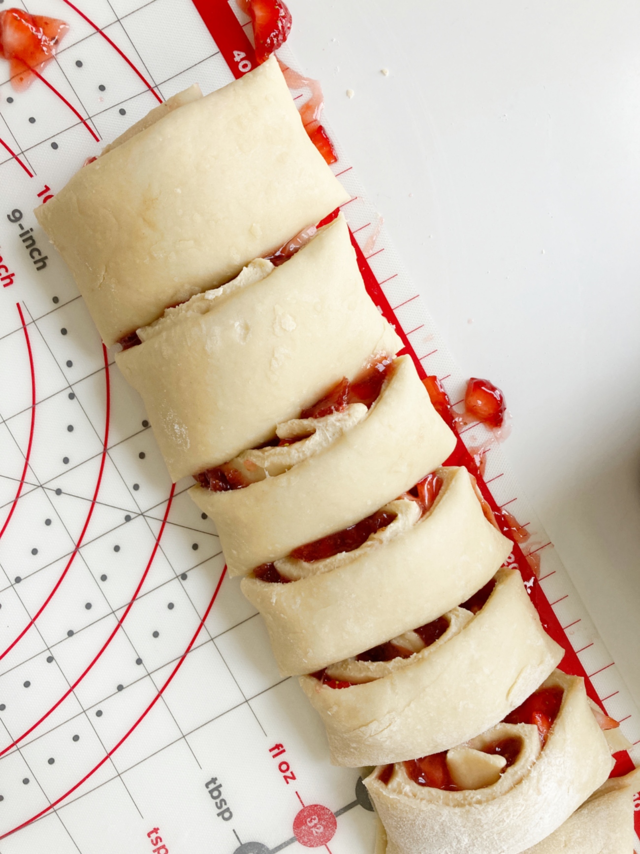 Strawberry Sweet Rolls
