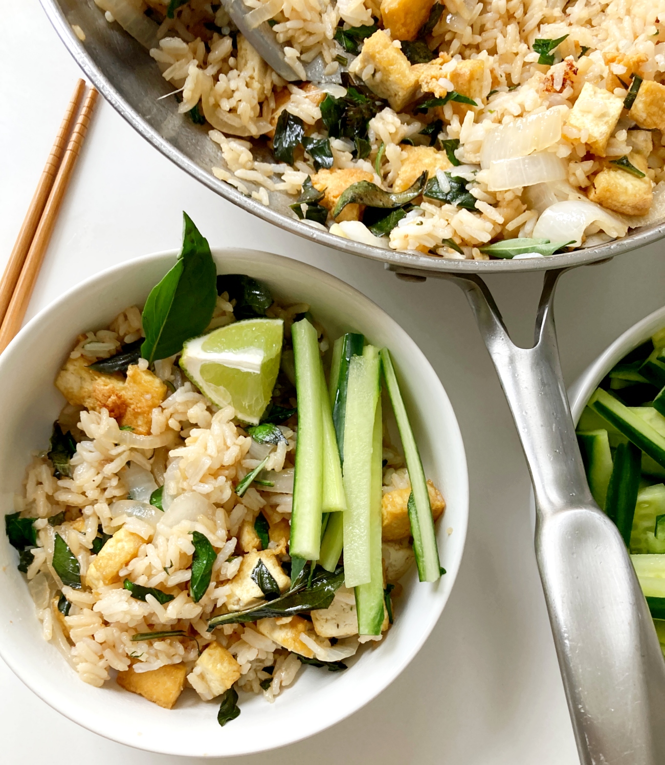 Thai Basil Fried Rice 
