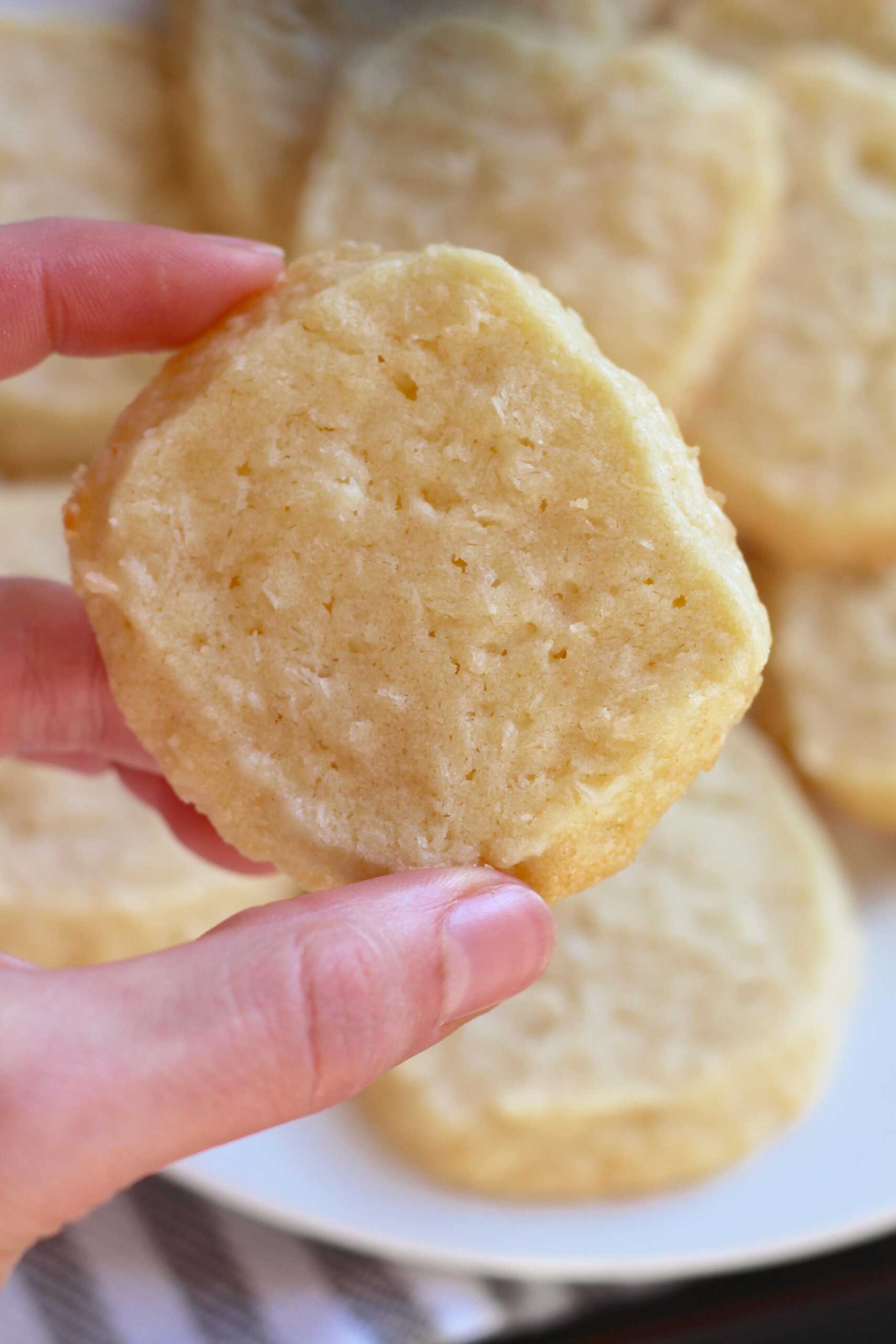 Coconut Shortbread Cookies 13-min