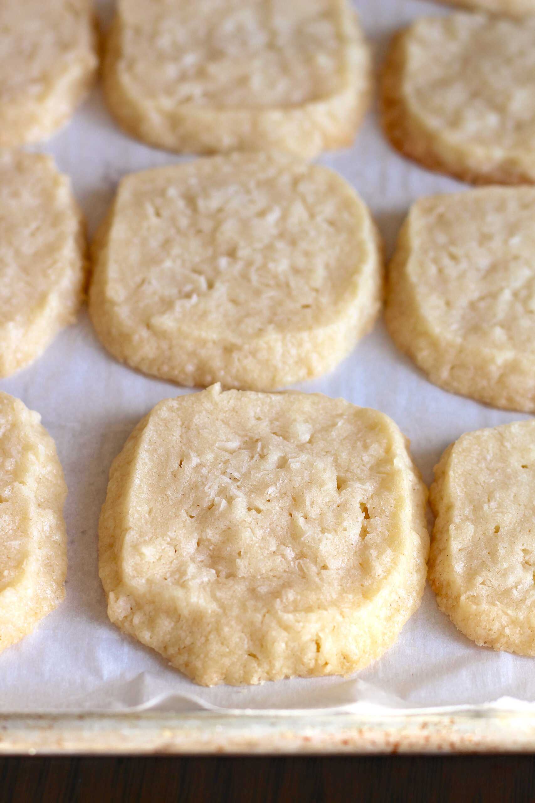 Coconut Shortbread Cookies 8-min