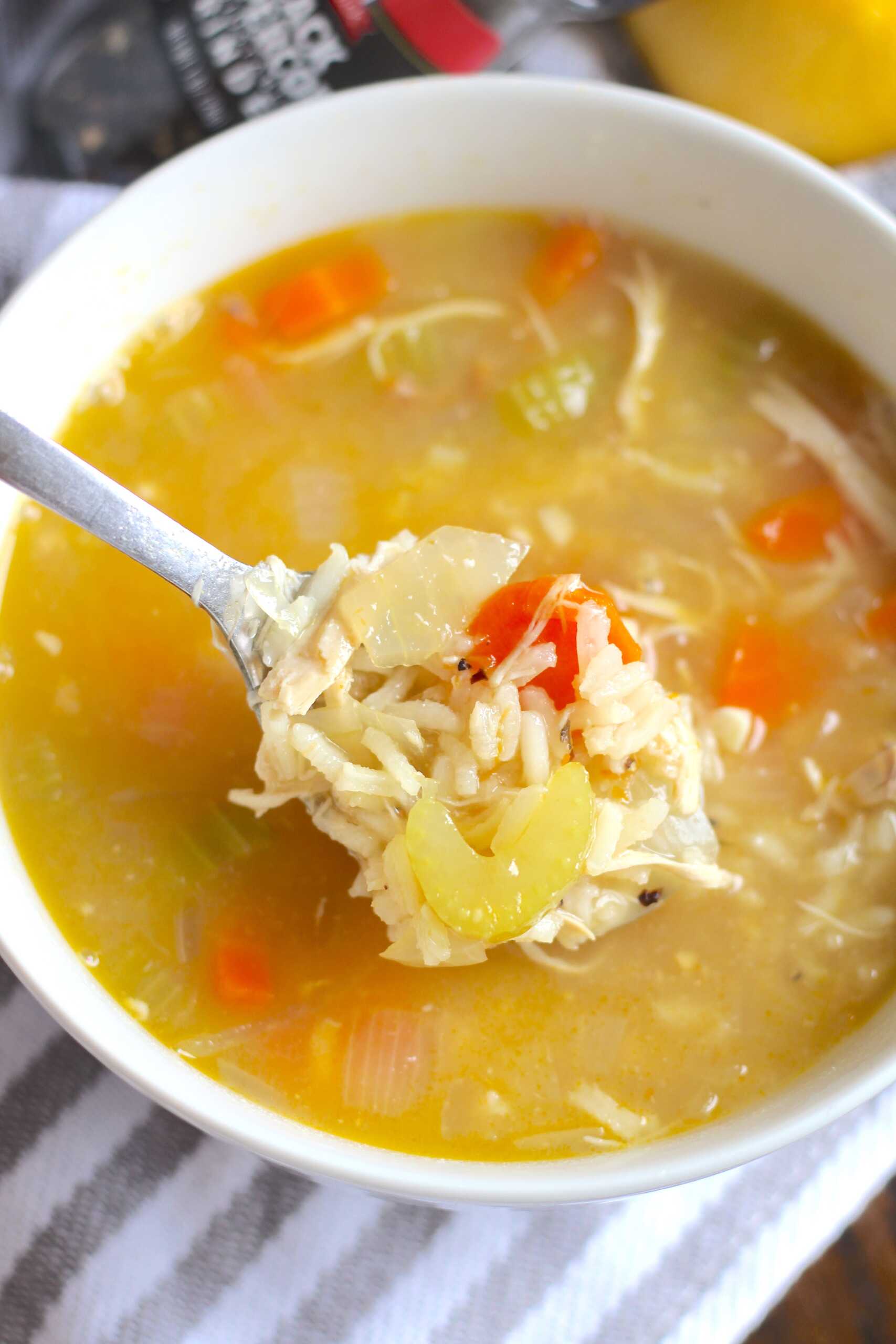 Lemon pepper chicken soup 8-min