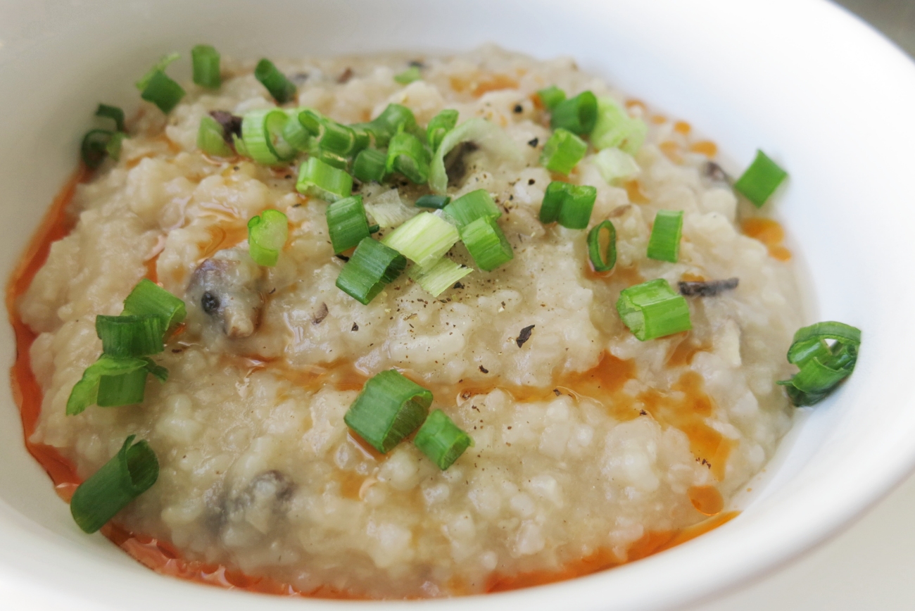 Mushroom Ginger Jook