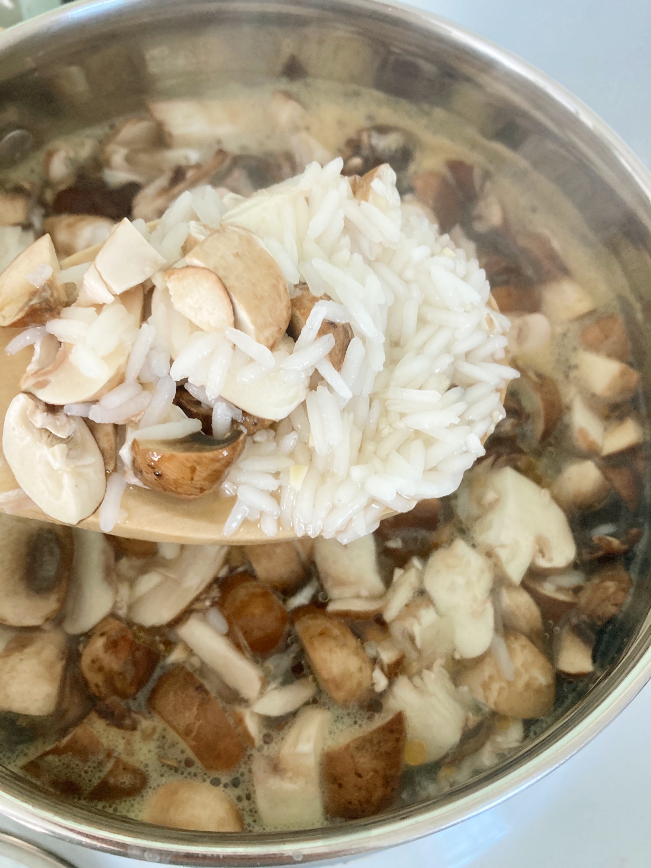 Mushroom Ginger Jook