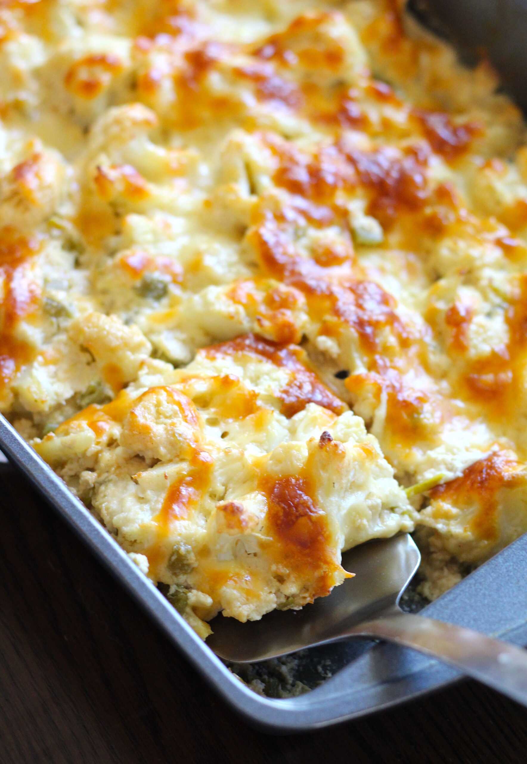 Queso Cauliflower Bake 5-min