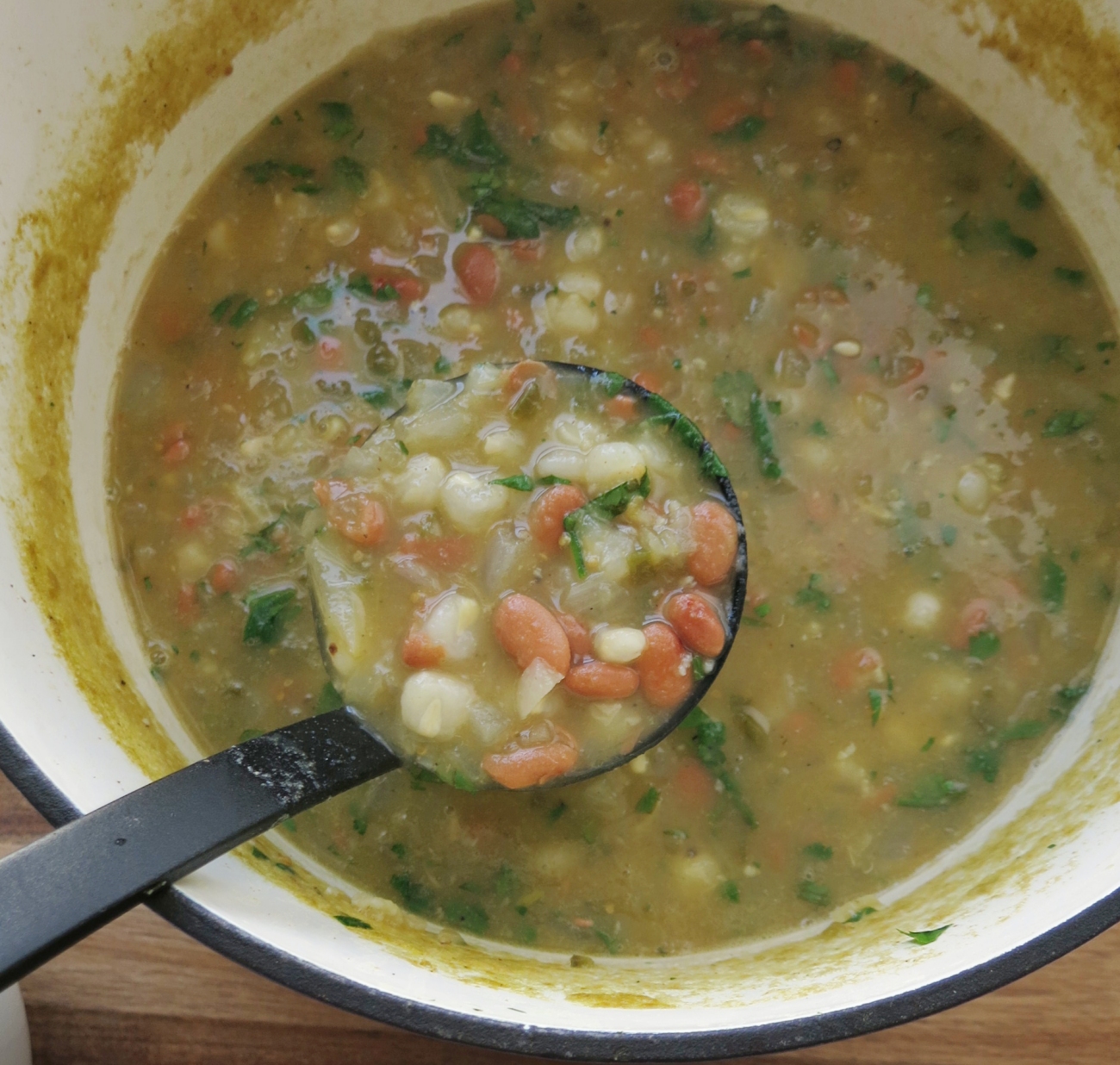 Vegetarian Green Posole