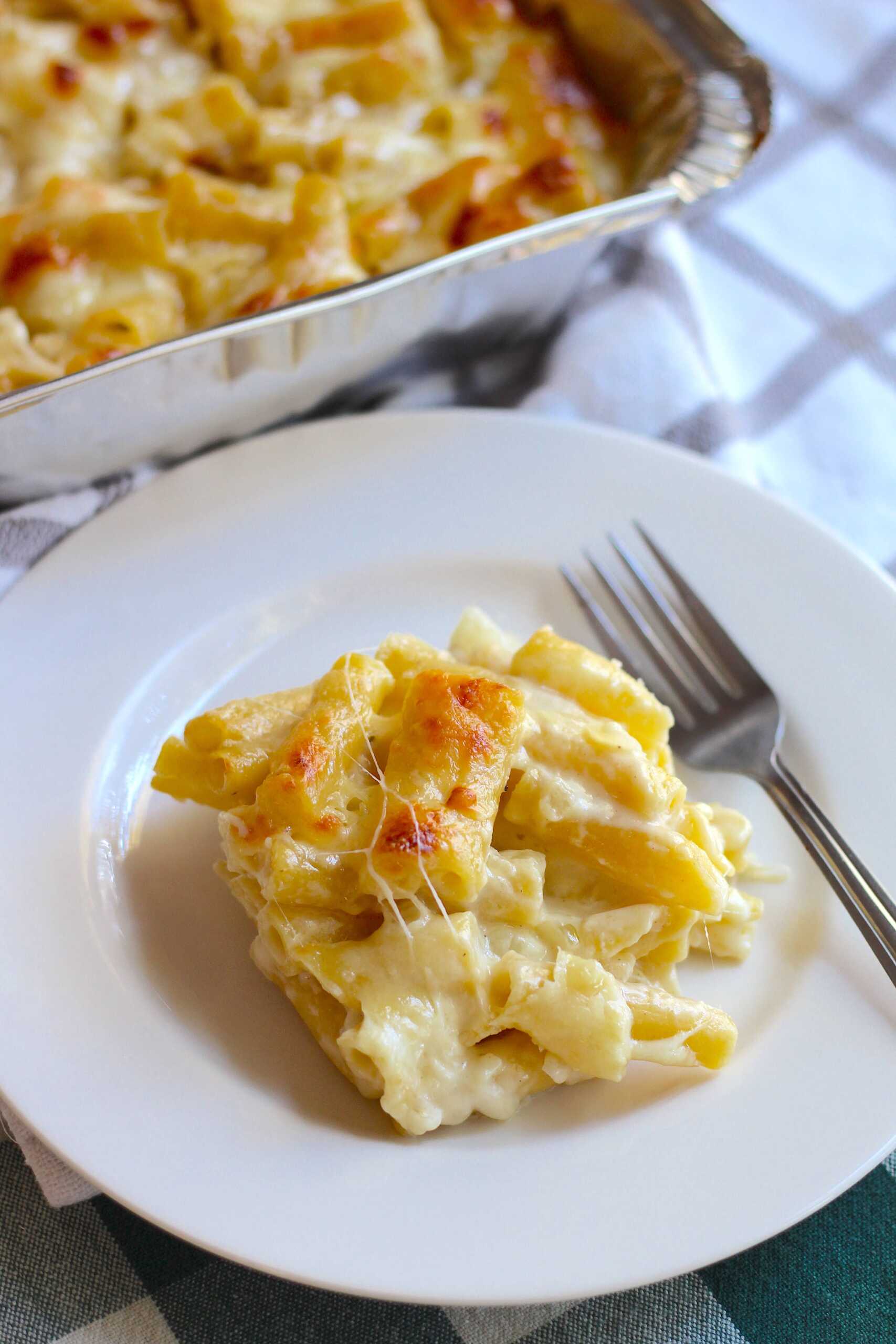 three cheese ziti bake 9-min