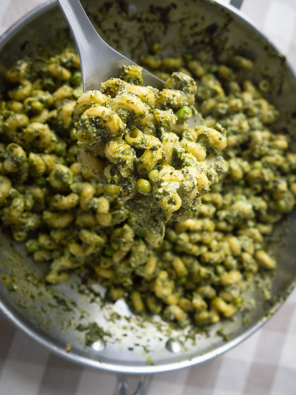 Lemon Ricotta Peas and Pasta