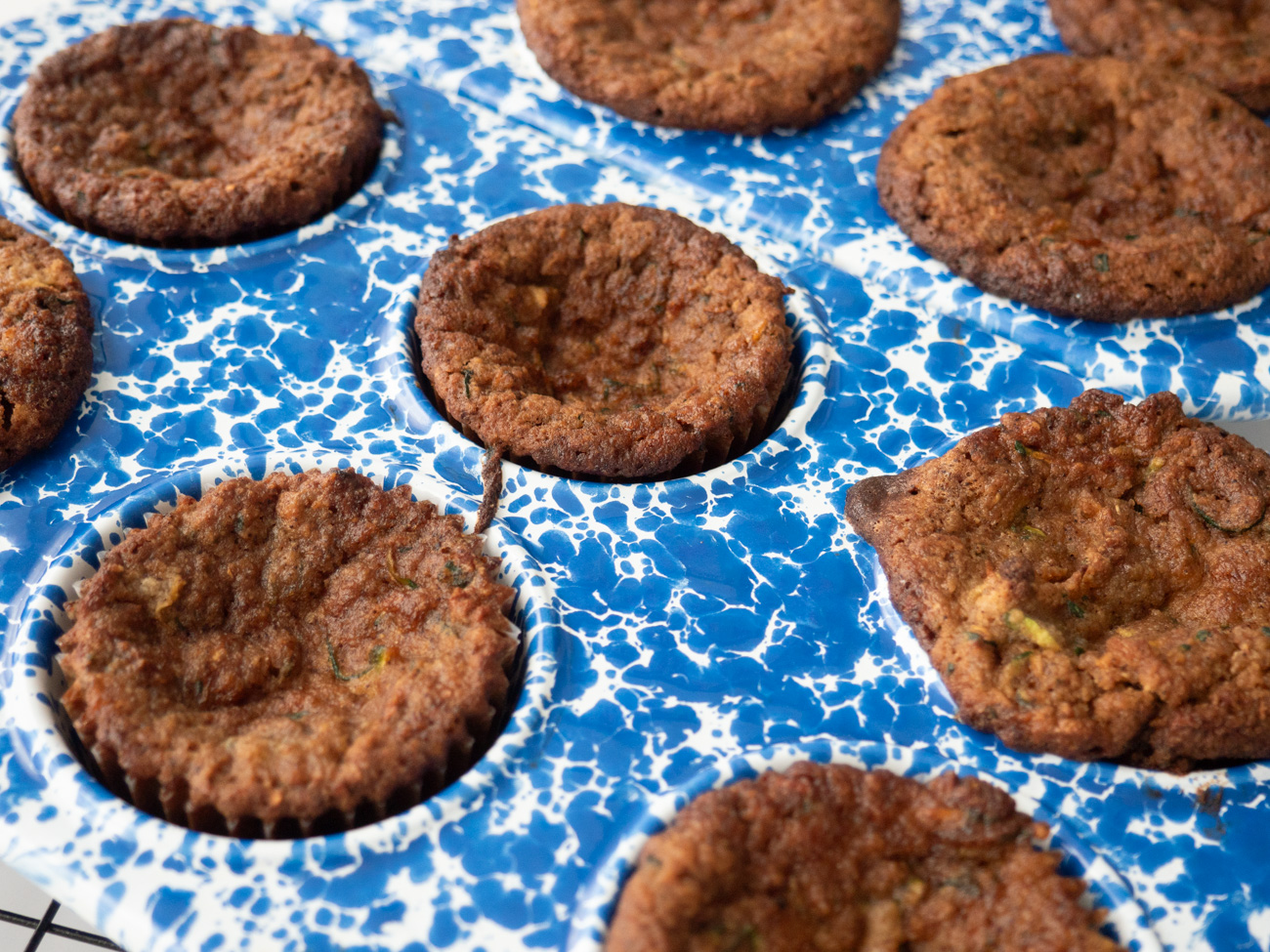 Low Carb Zucchini Bread Muffins
