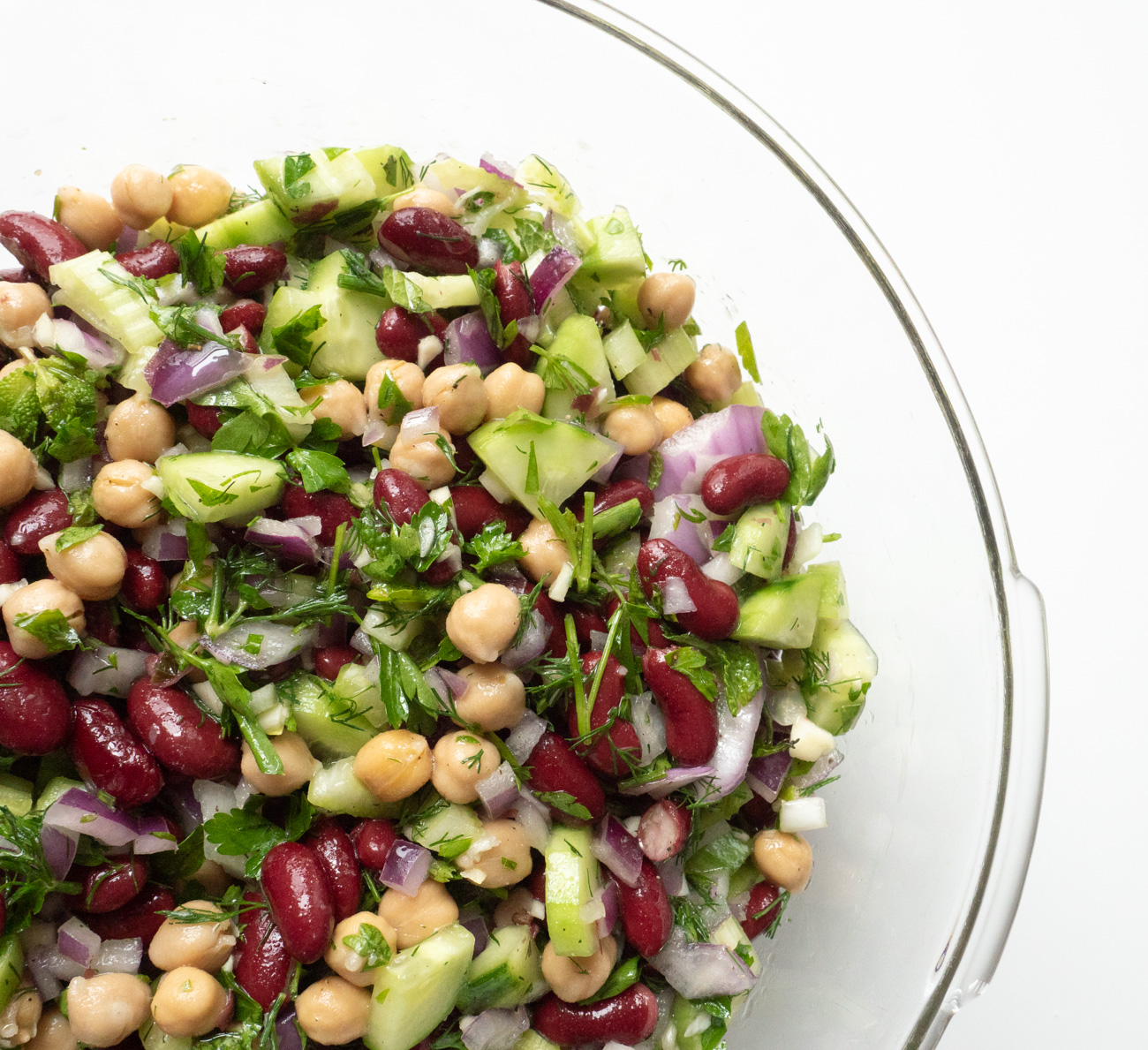 Mediterranean Bean Salad