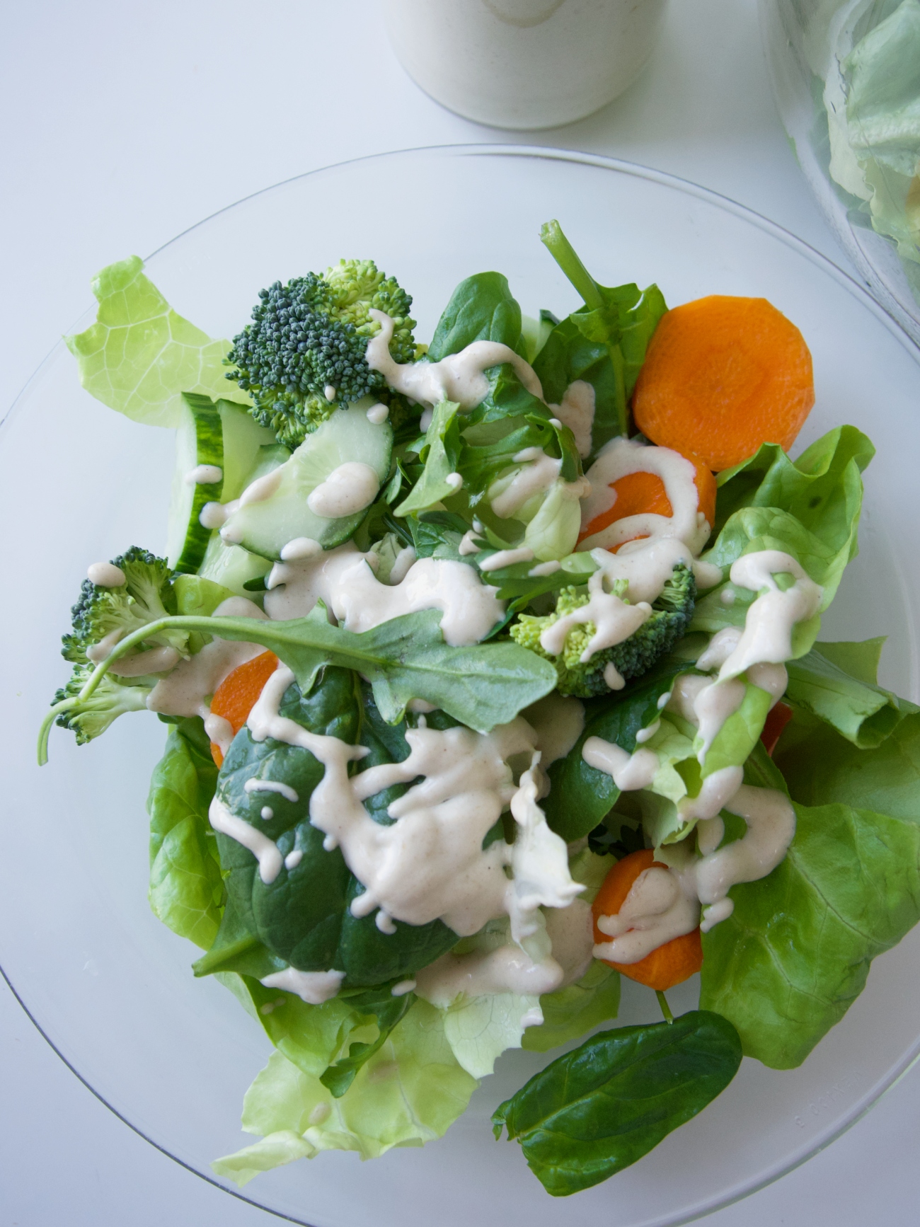 Lemon Tahini Salad Dressing