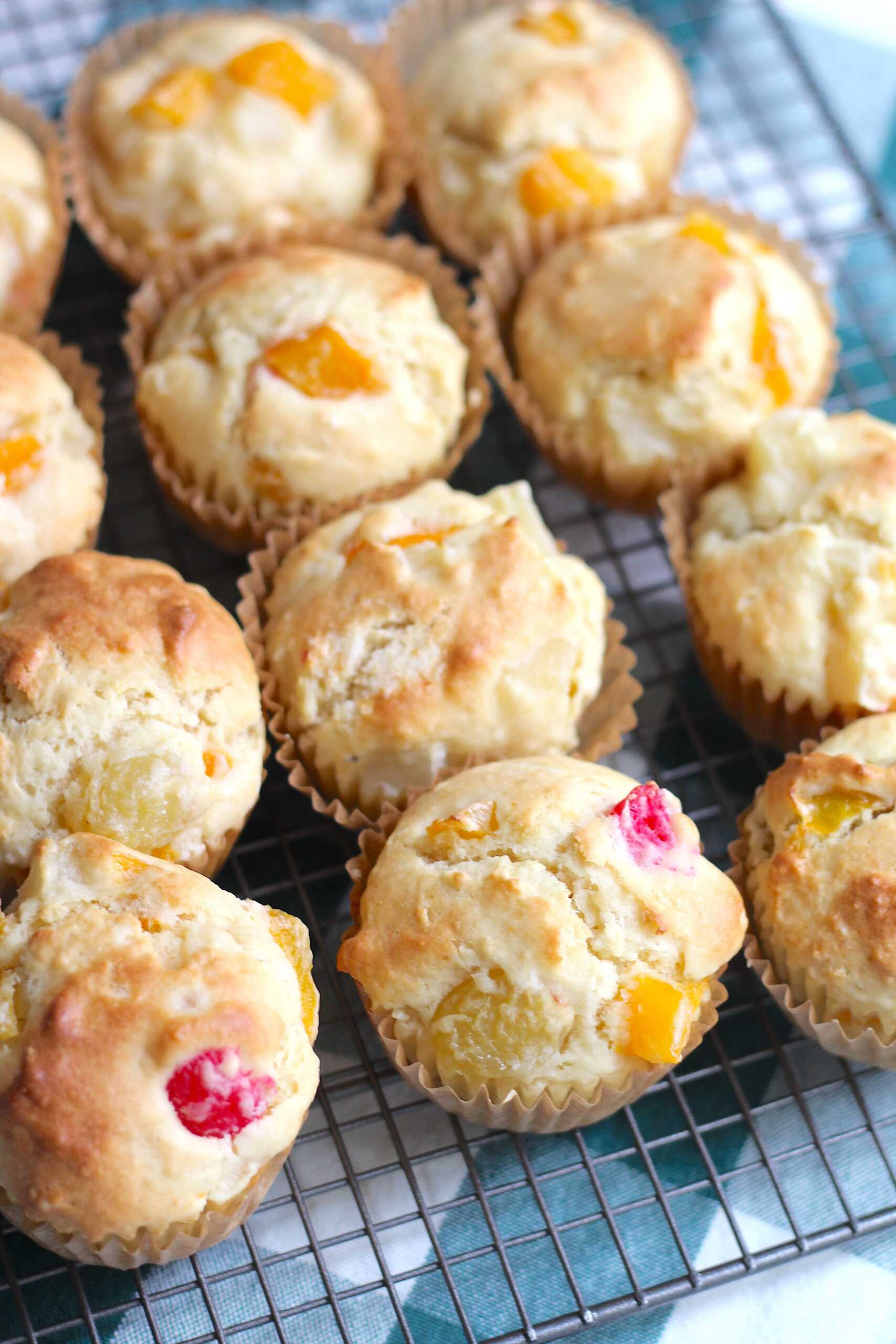 fruit cocktail muffins 7-min