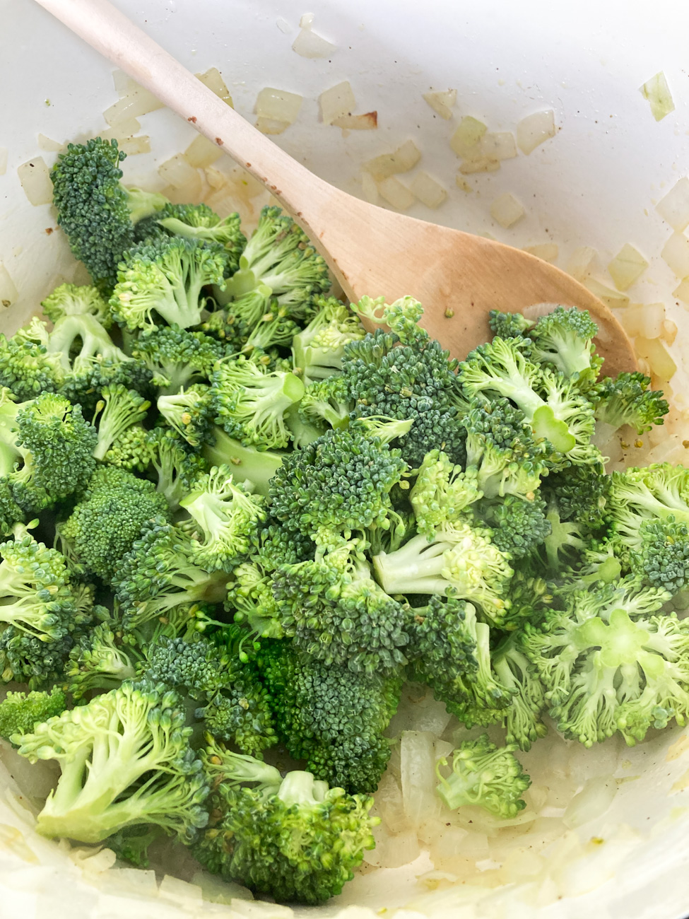 Braised Broccoli and Beans
