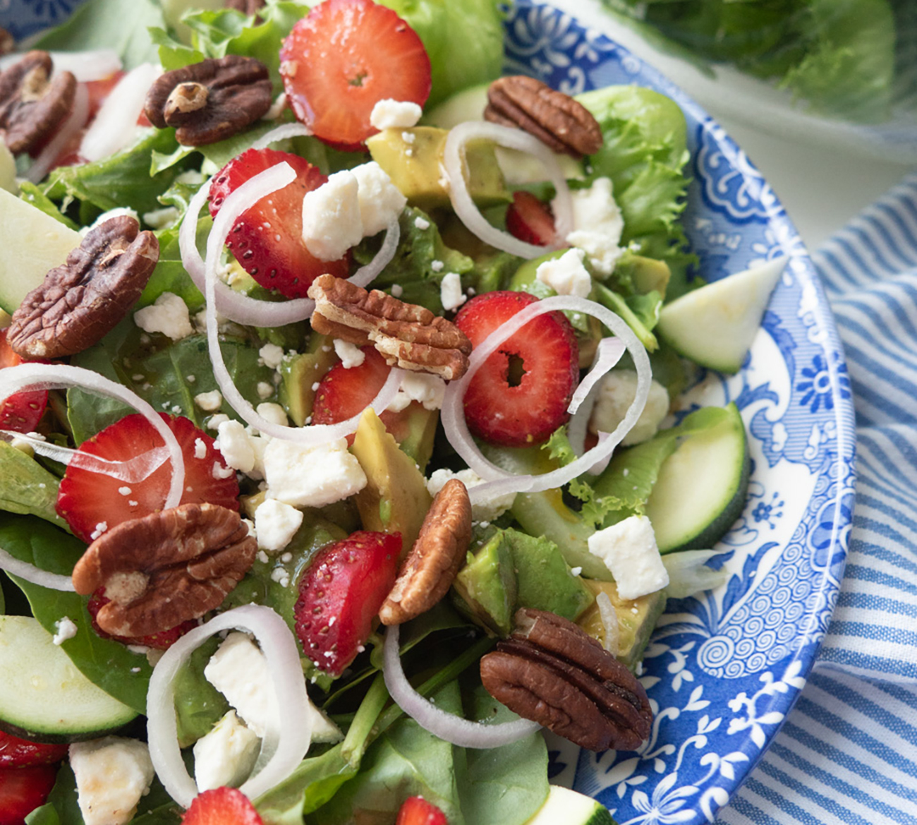 Strawberry Avocado Salad