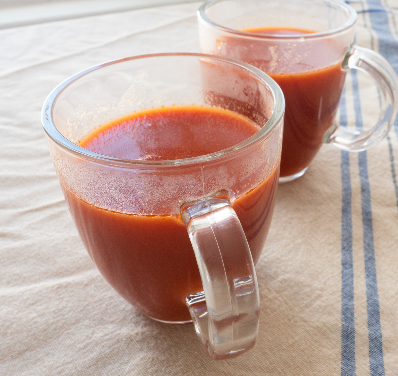 Hot Buttered Tomato Juice
