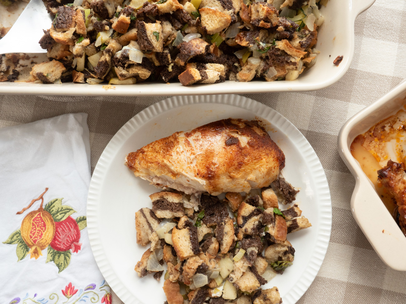 Rye Bread Stuffing
