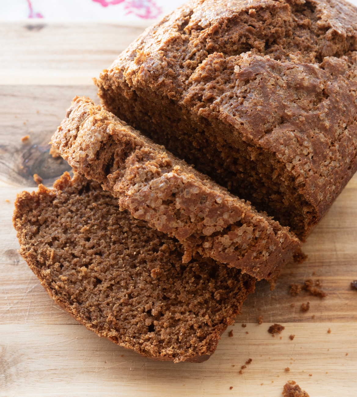 Apple Gingerbread Loaf