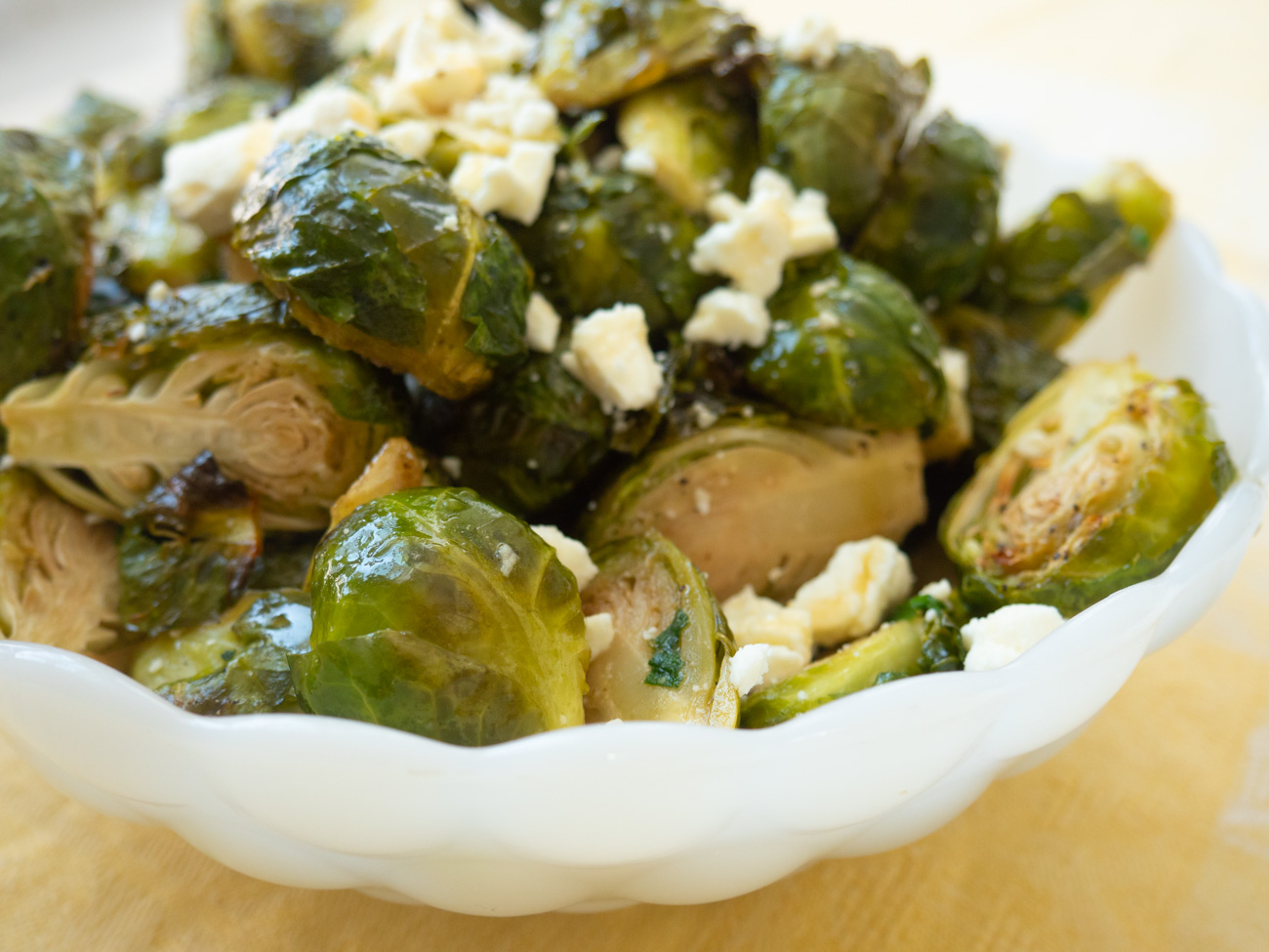 Hot Honey Brussels Sprouts
