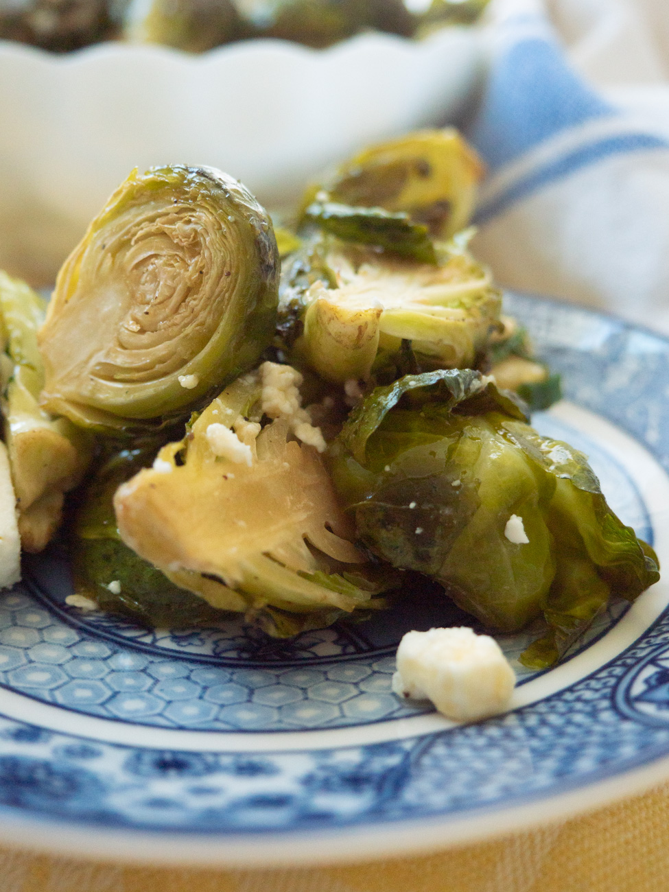 Hot Honey Brussels Sprouts