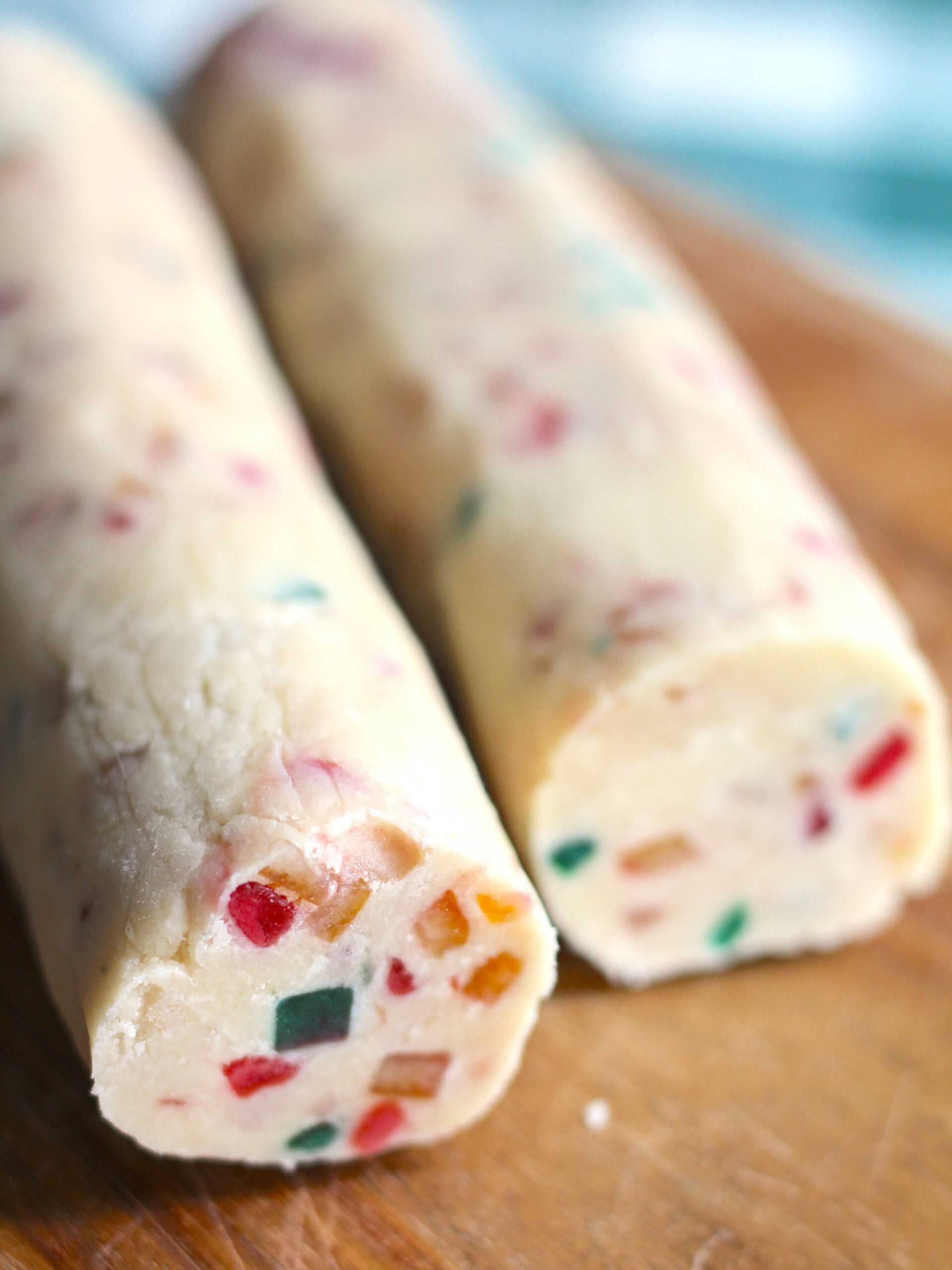 Fruitcake shortbread cookies 2