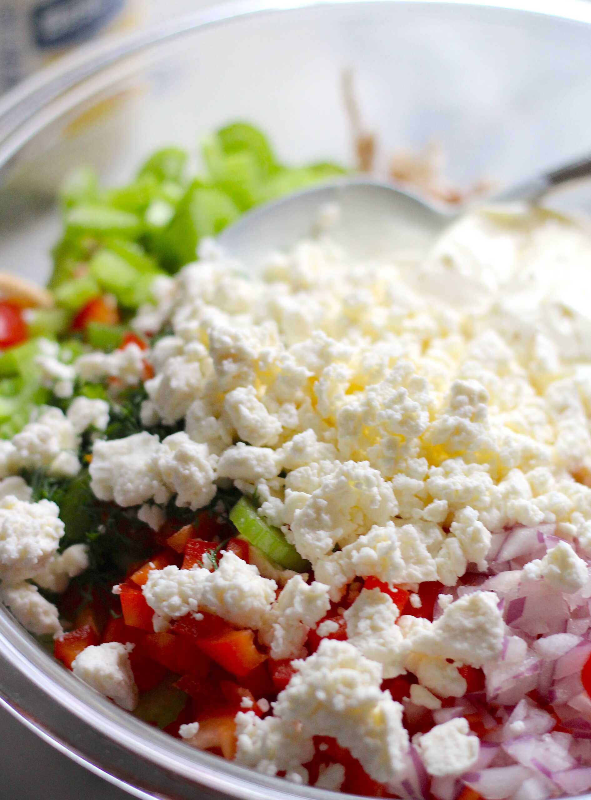 Feta chicken salad 3
