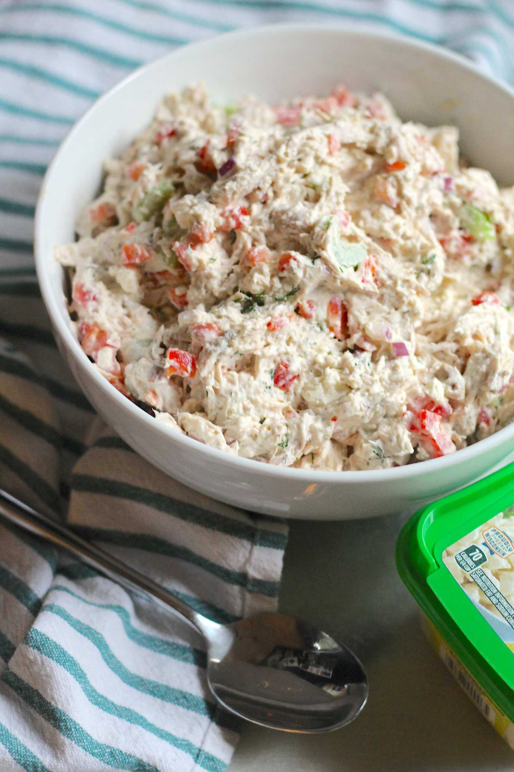 Feta chicken salad 6