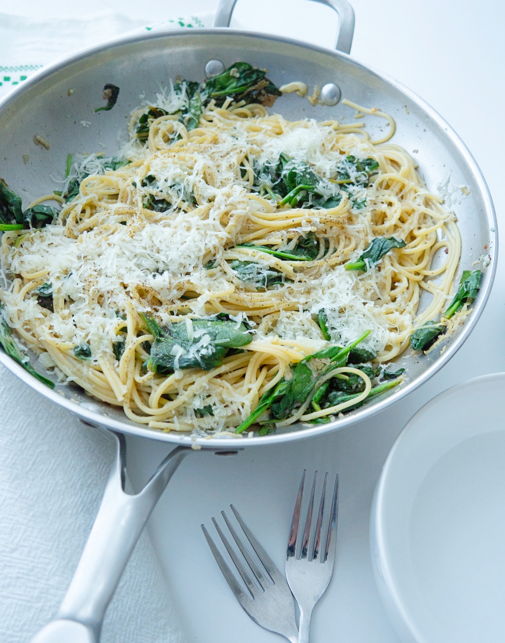 Lemon Pepper Spaghetti