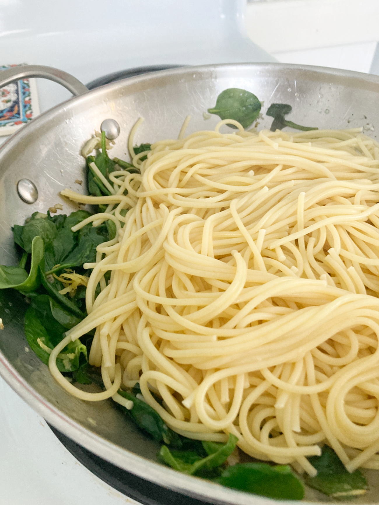 Lemon Pepper Spaghetti