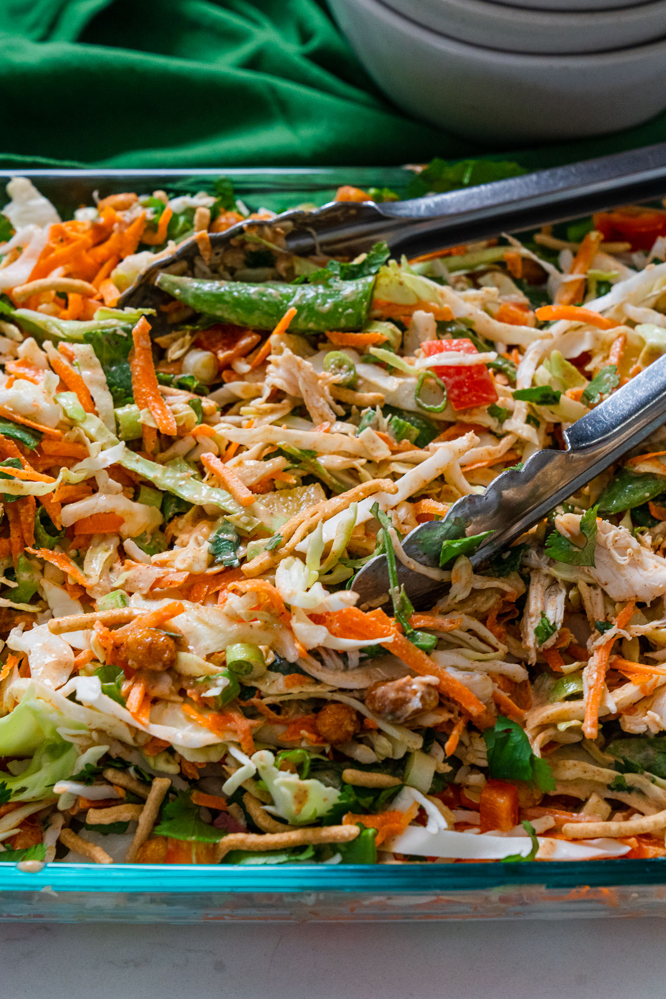 Layered Sesame Salad Vert-13