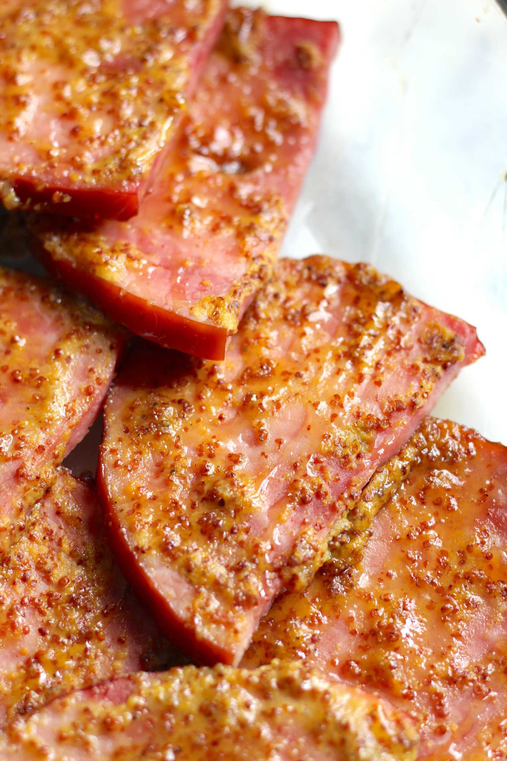 Mustard Ham Steaks 3