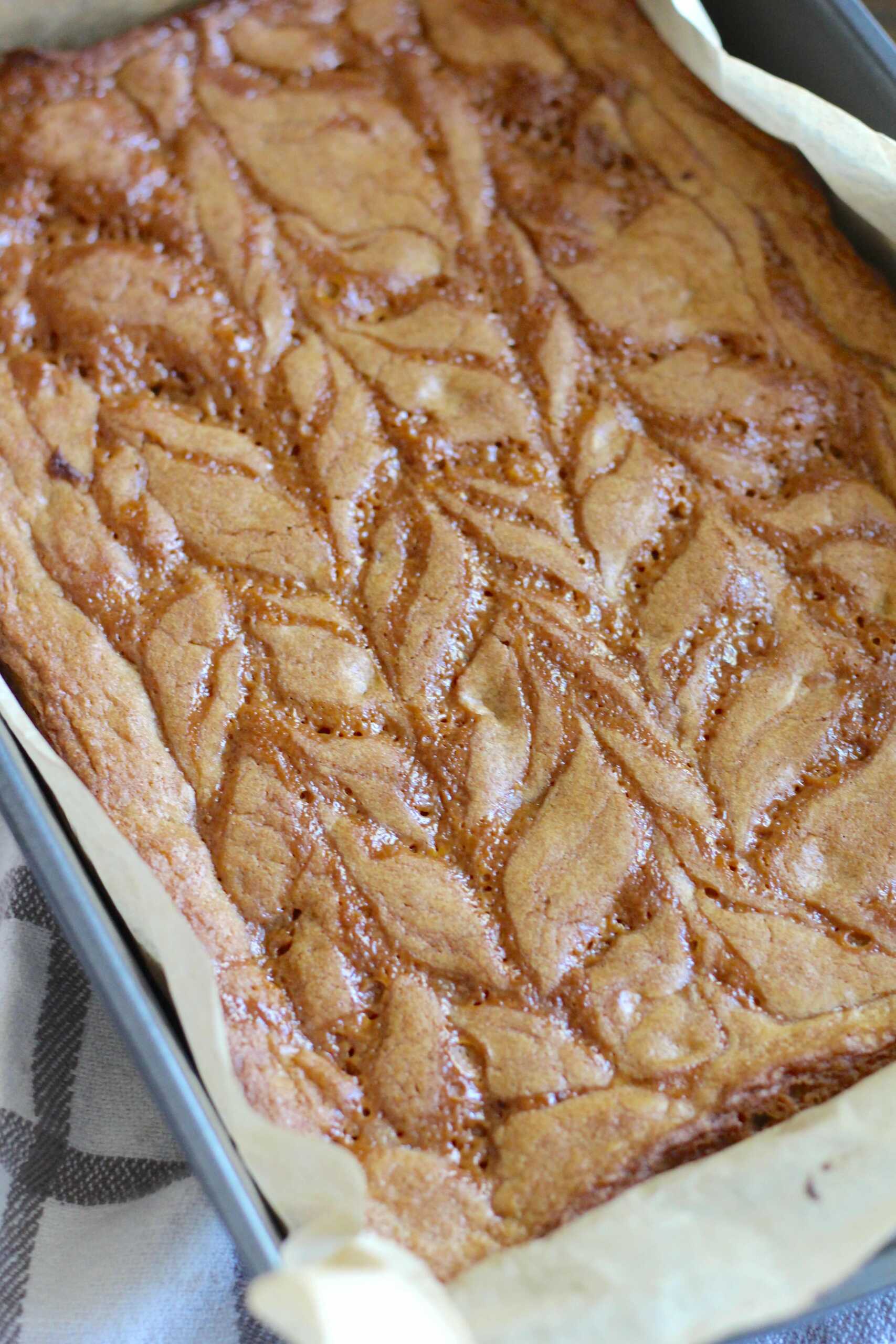 Salted Caramel Blondies 1