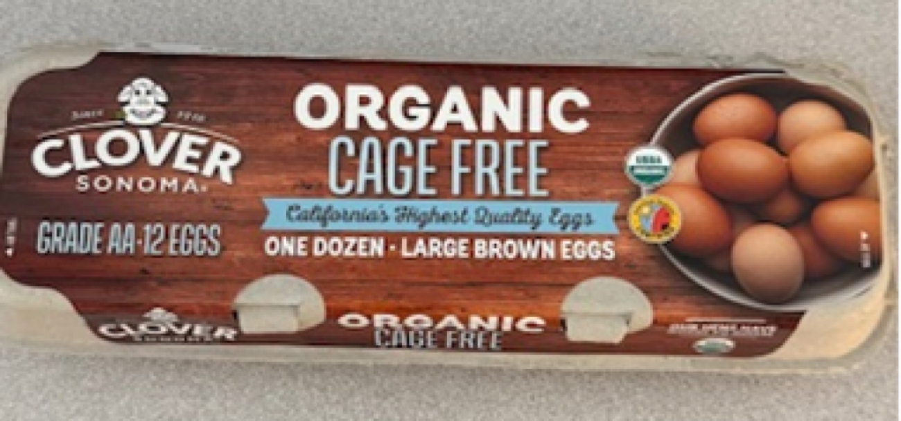 Clover Organic Egg Recall 2025