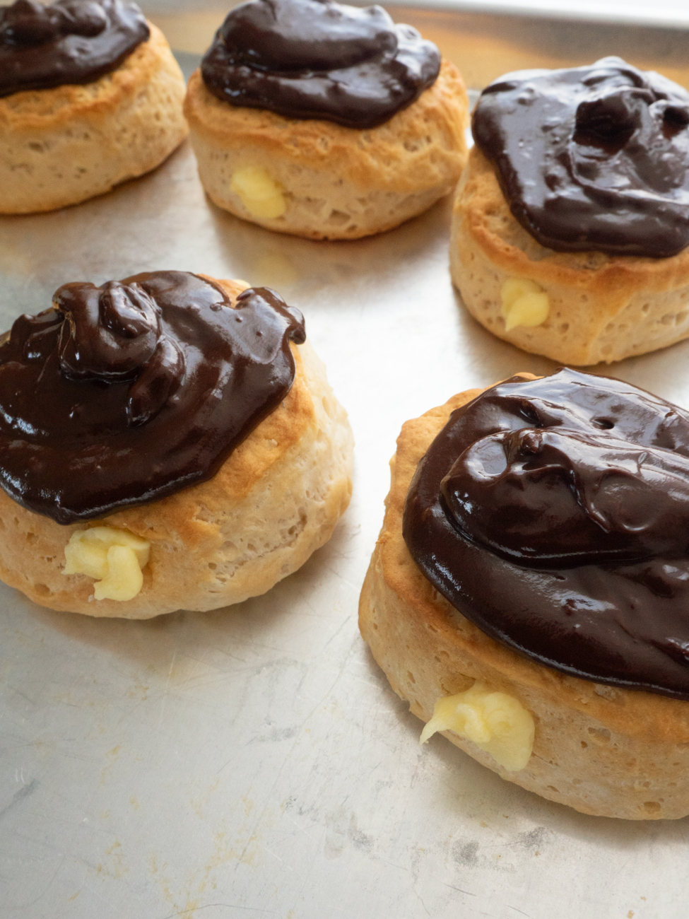 Bavarian Cream Biscuits